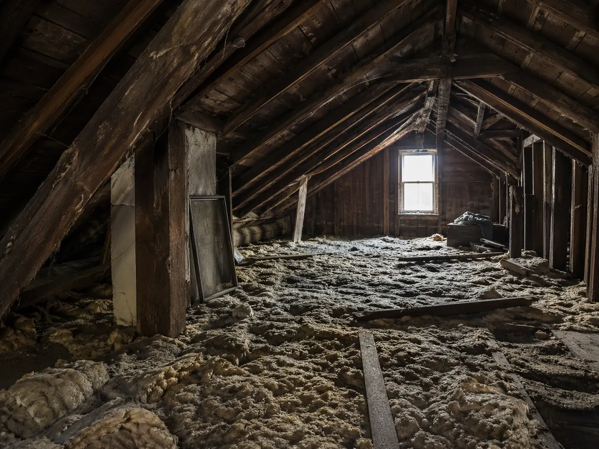 Dirty attic conditions proof slot